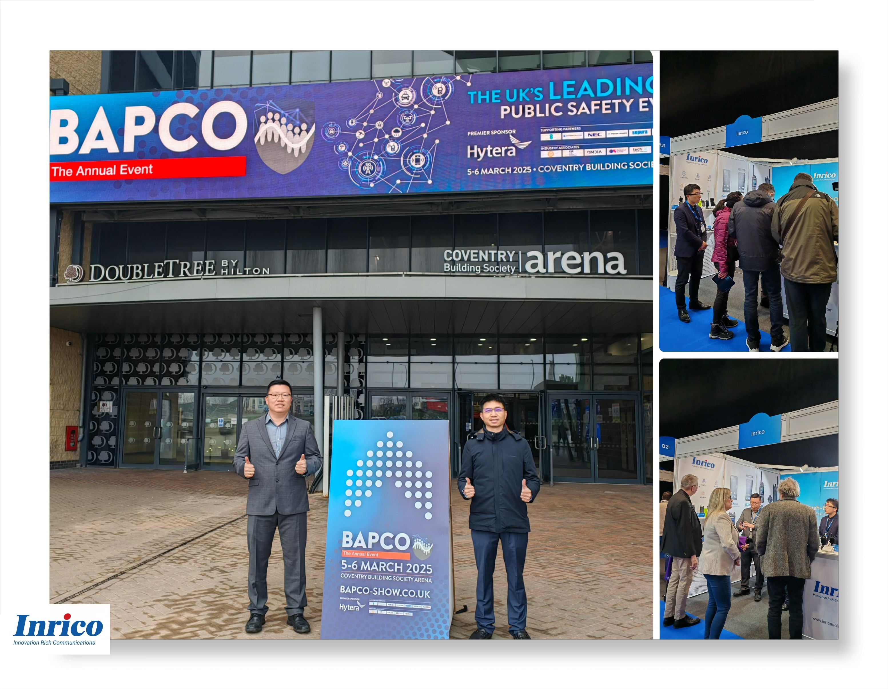 Inrico to Showcase Innovative Public Safety Communication Solutions at BAPCO 2025